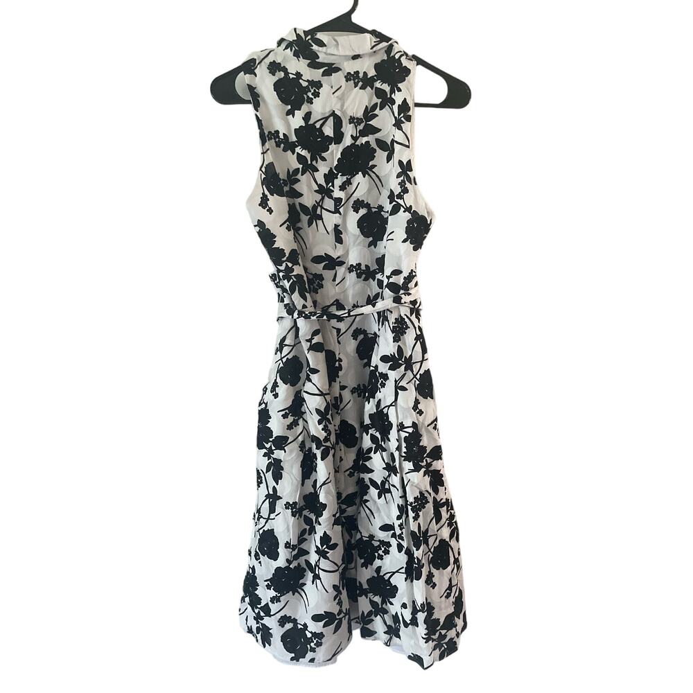 Evan Picone Sleeveless Collared Knee Length Dress, Size 16, B88, $36